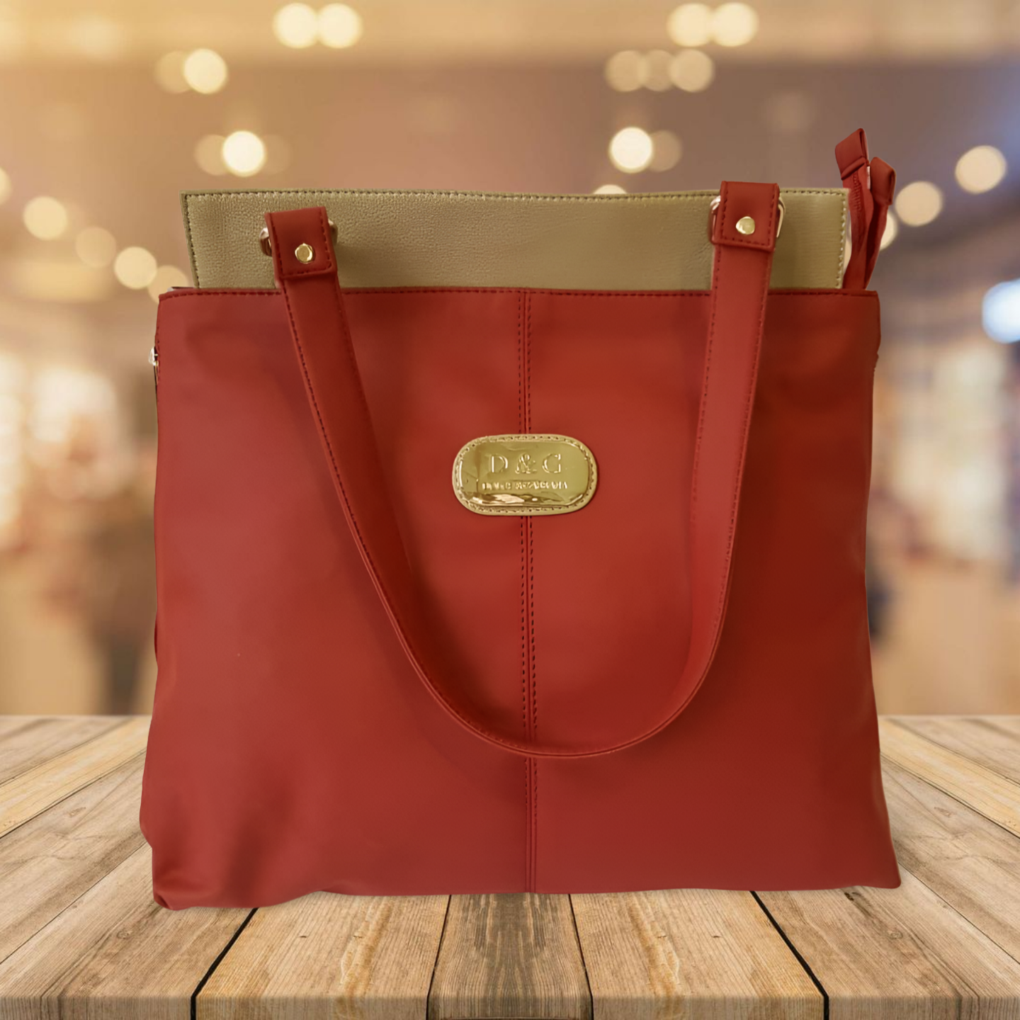 red pillow HANDBAG